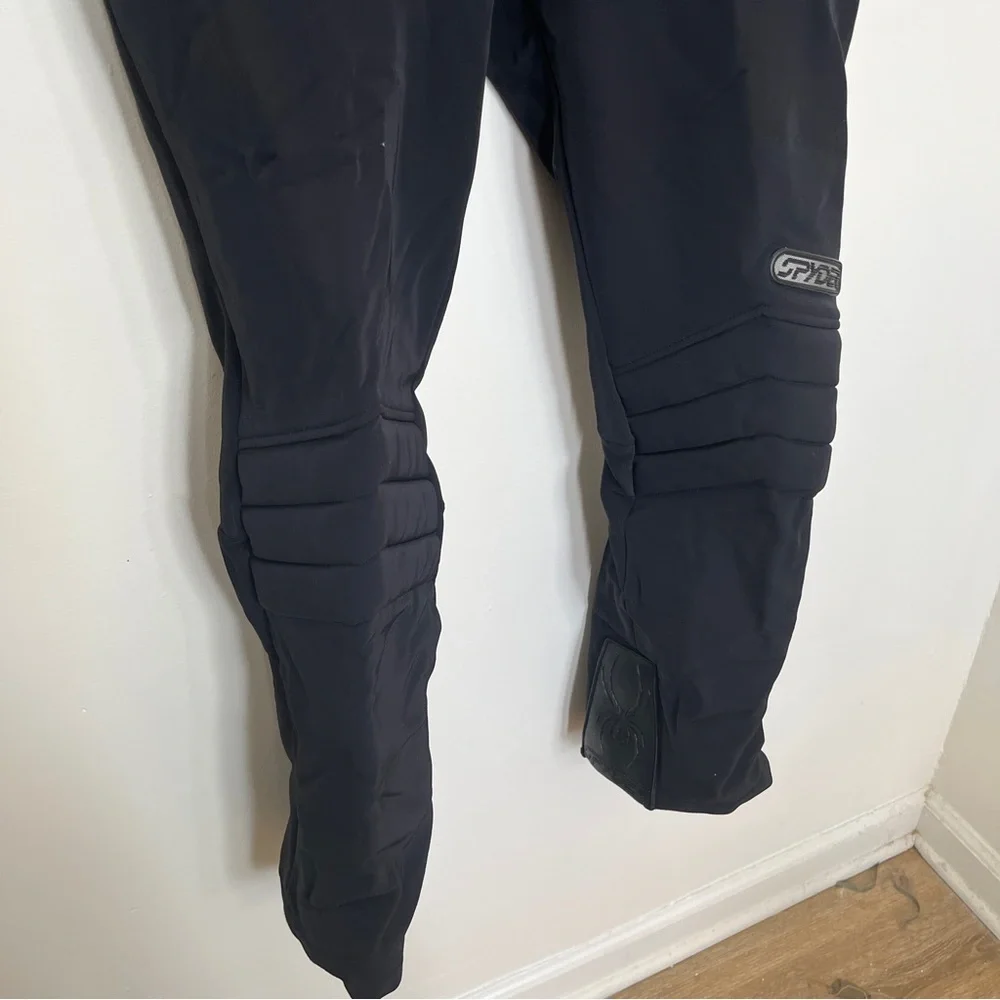 Spyder Mens Ski Race Snow Pants Padded Size 34 Fits Womens Large